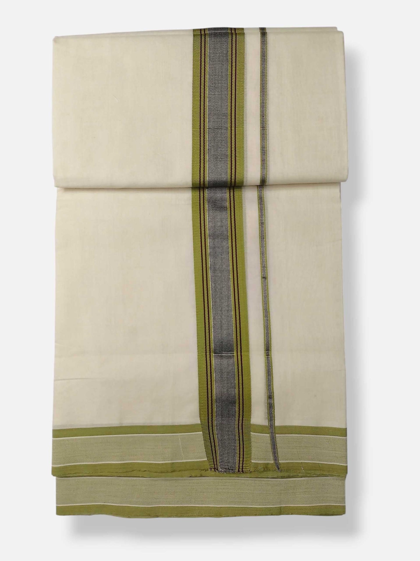 Kerala Premium Balaramapuram Handloom Dhoti/Mundu for Men