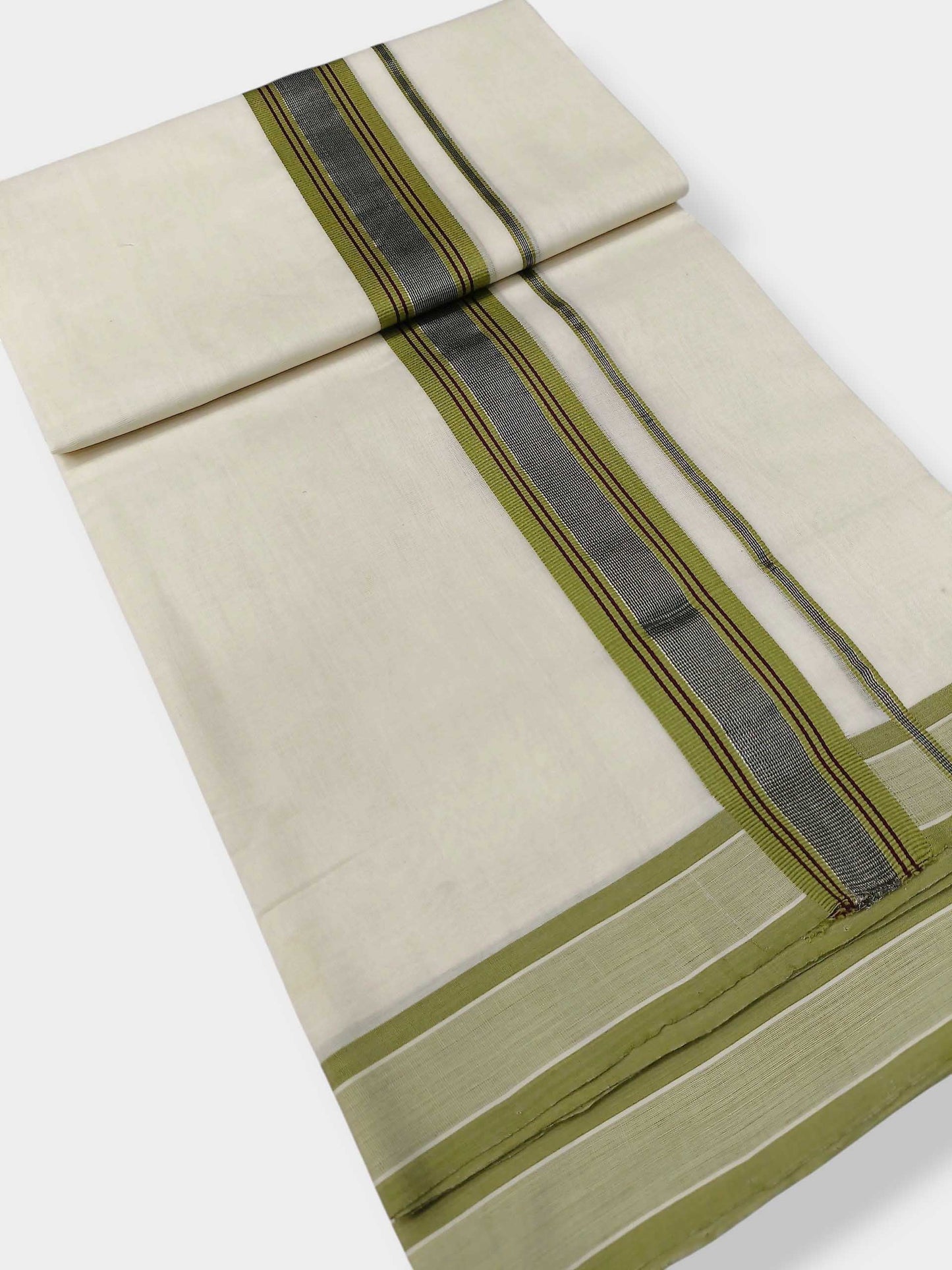 Kerala Premium Balaramapuram Handloom Dhoti/Mundu for Men