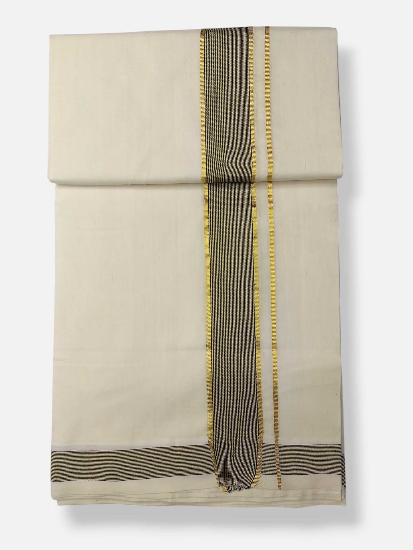 Kerala Premium Balaramapuram Handloom Dhoti/Mundu for Men