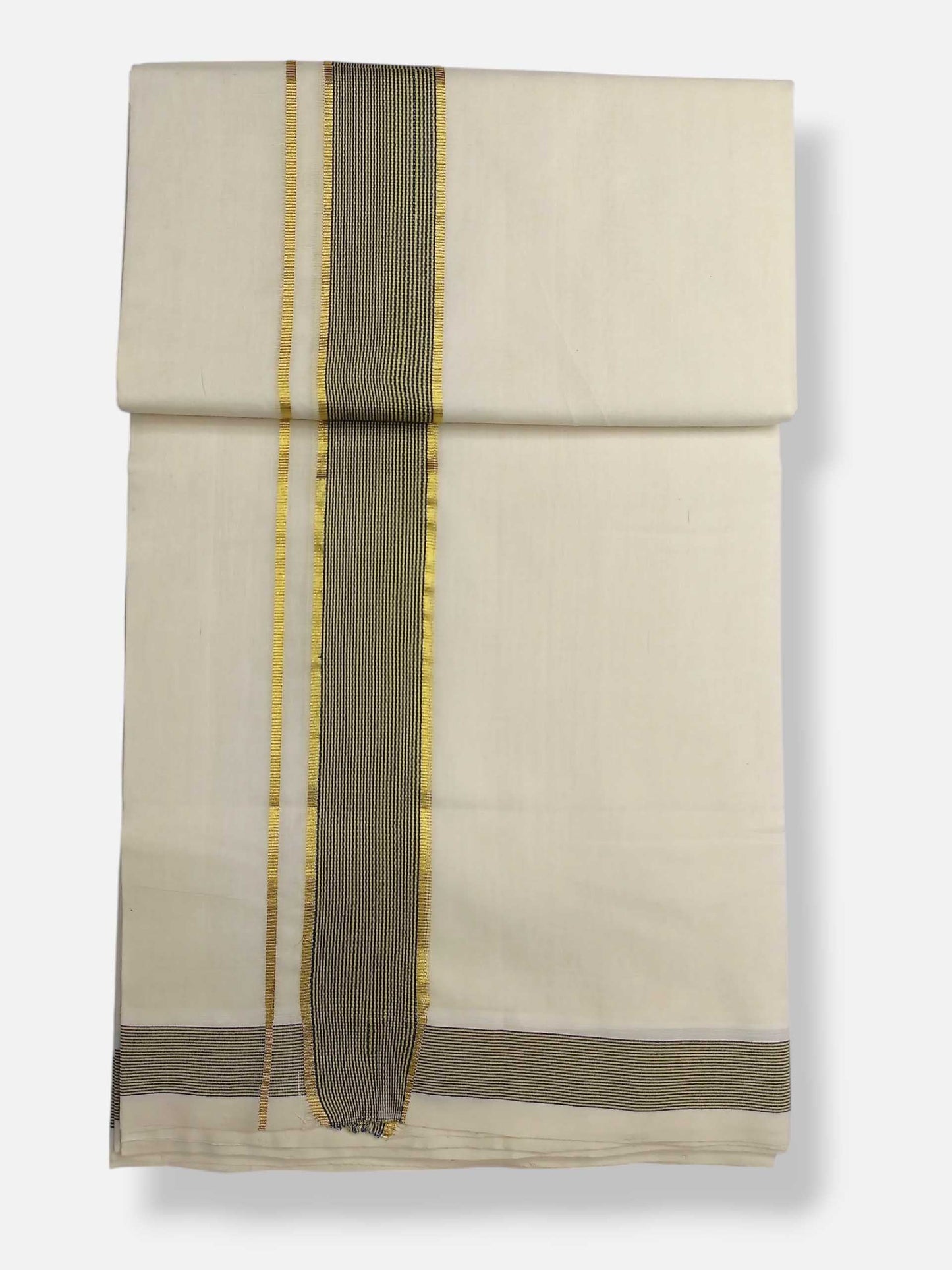 Kerala Premium Balaramapuram Handloom Dhoti/Mundu for Men