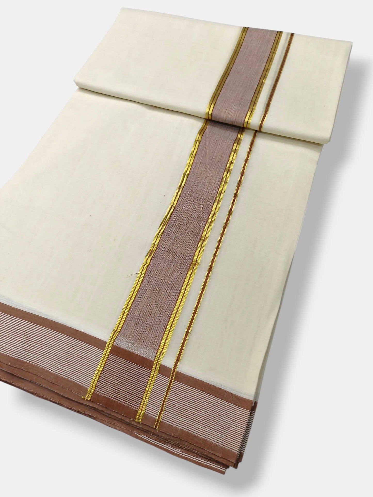 Kerala Premium Balaramapuram Handloom Dhoti/Mundu for Men