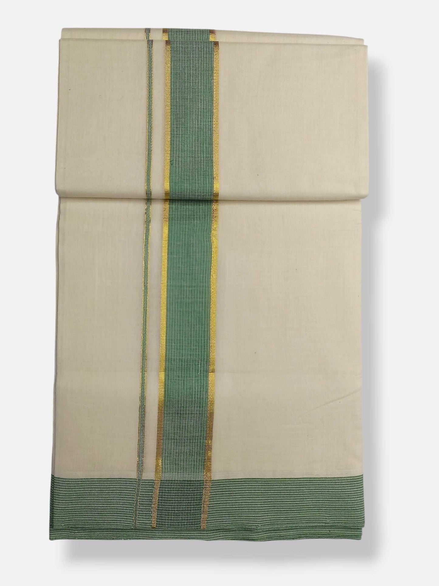 Kerala Premium Balaramapuram Handloom Dhoti/Mundu for Men