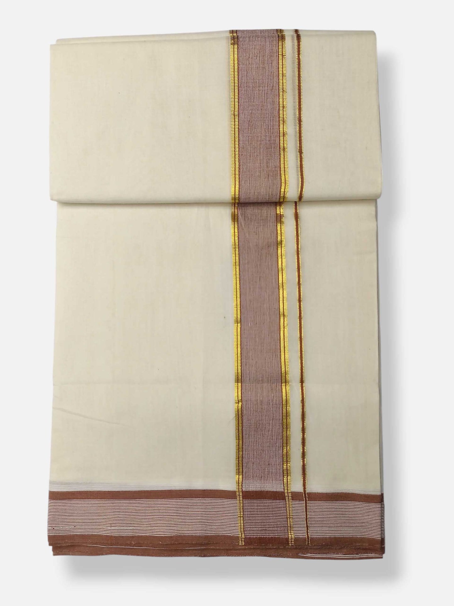 Kerala Premium Balaramapuram Handloom Dhoti/Mundu for Men