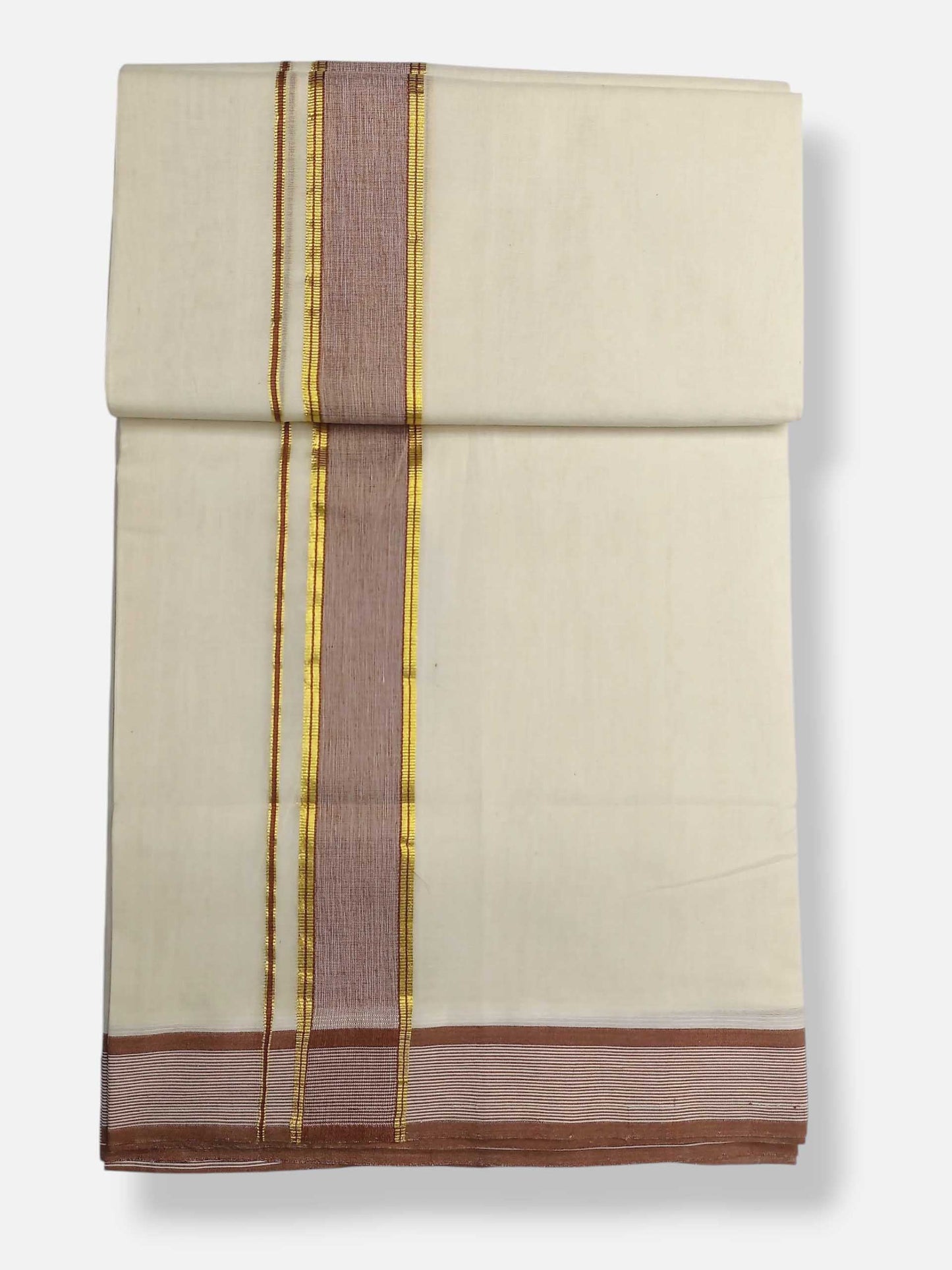 Kerala Premium Balaramapuram Handloom Dhoti/Mundu for Men