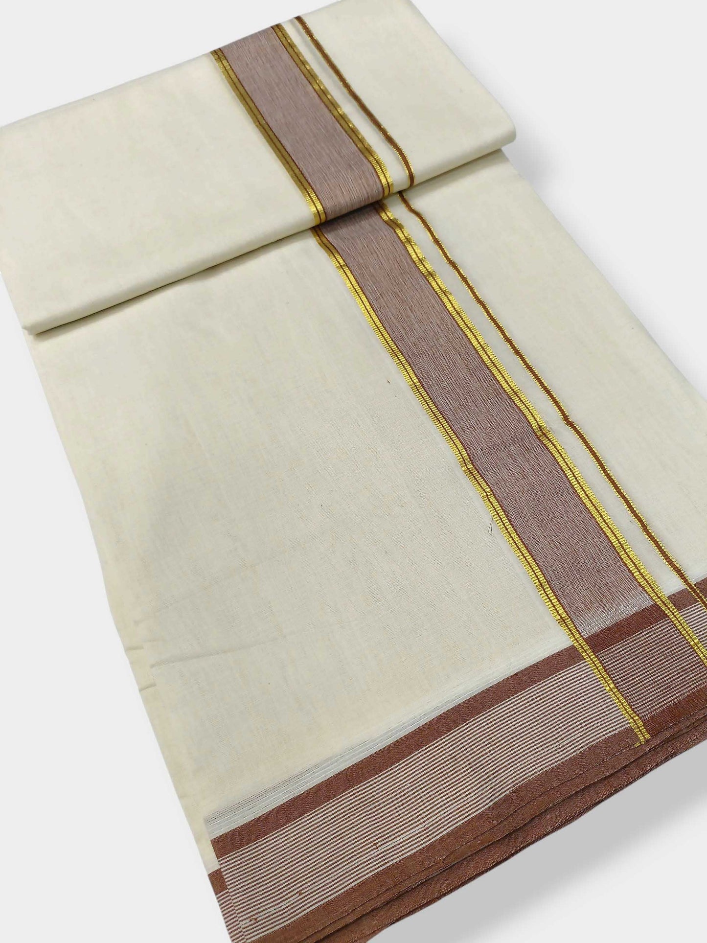 Kerala Premium Balaramapuram Handloom Dhoti/Mundu for Men