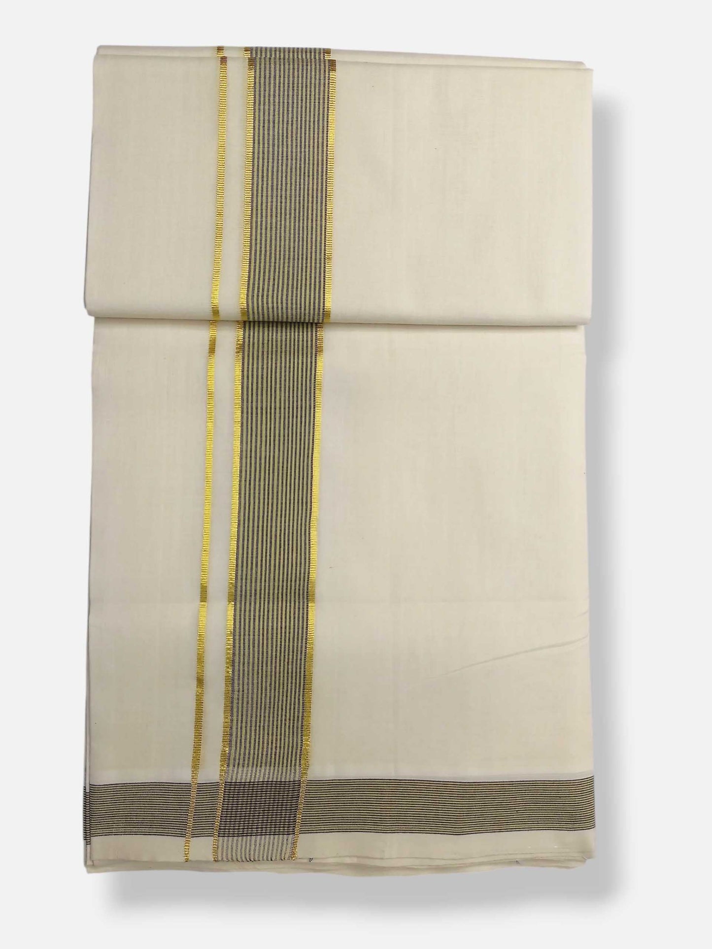 Kerala Premium Balaramapuram Handloom Dhoti/Mundu for Men