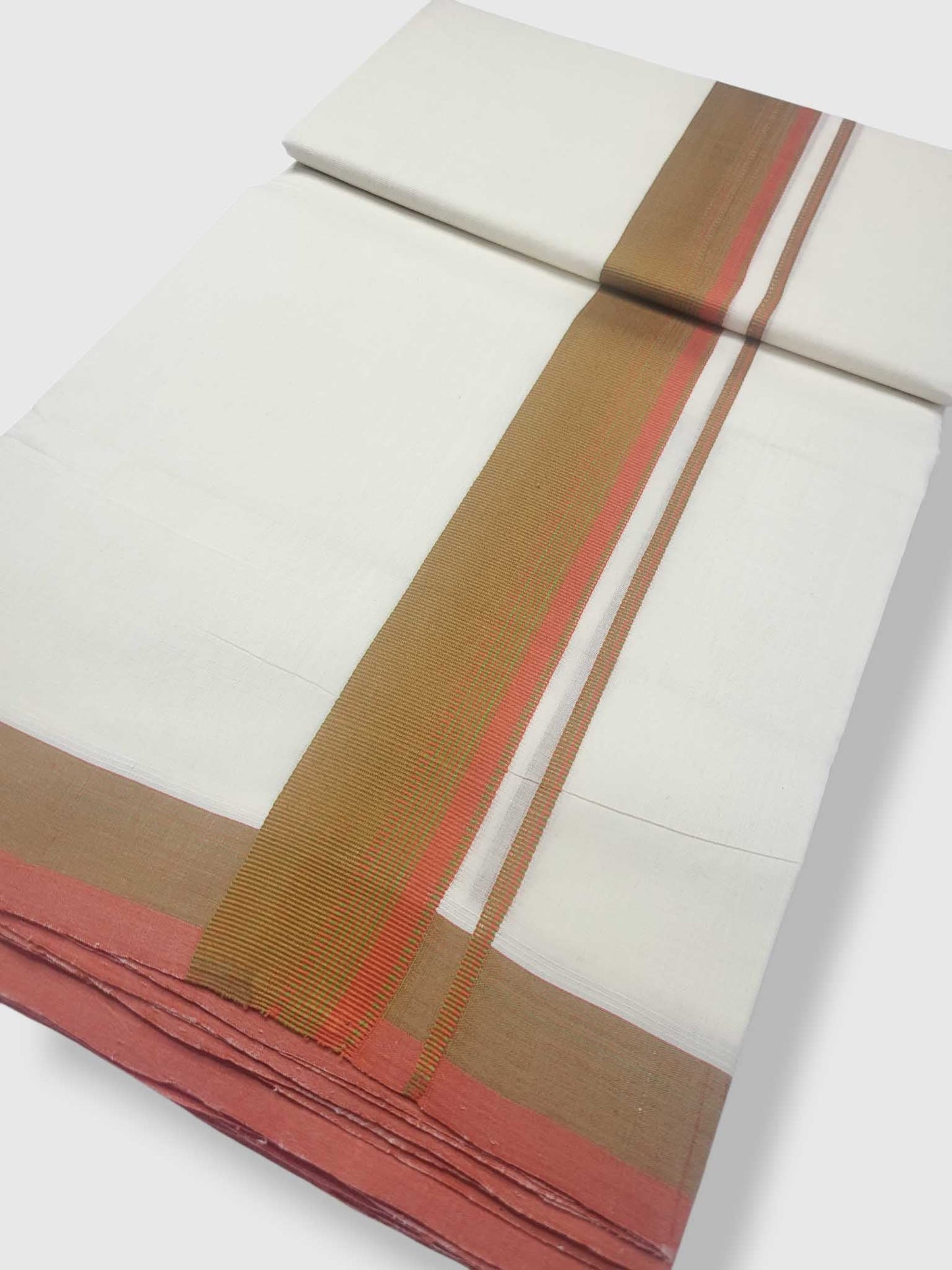 Kerala Premium Balaramapuram Handloom Dhoti/Mundu for Men