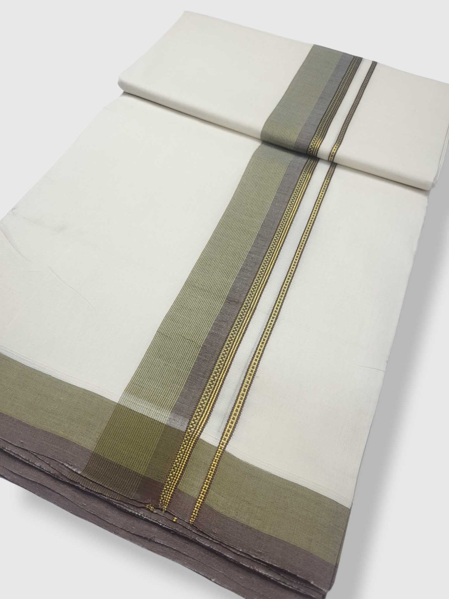 Kerala Premium Balaramapuram Handloom Dhoti/Mundu for Men