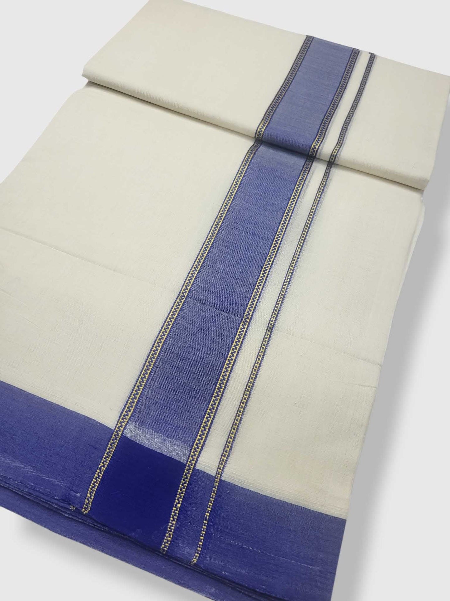 Kerala Premium Balaramapuram Handloom Dhoti/Mundu for Men