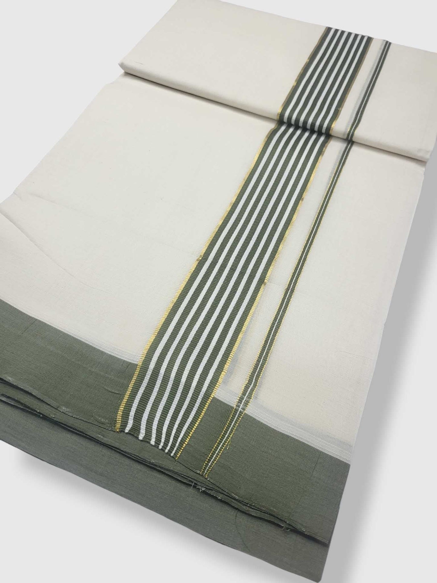 Kerala Premium Balaramapuram Handloom Dhoti/Mundu for Men