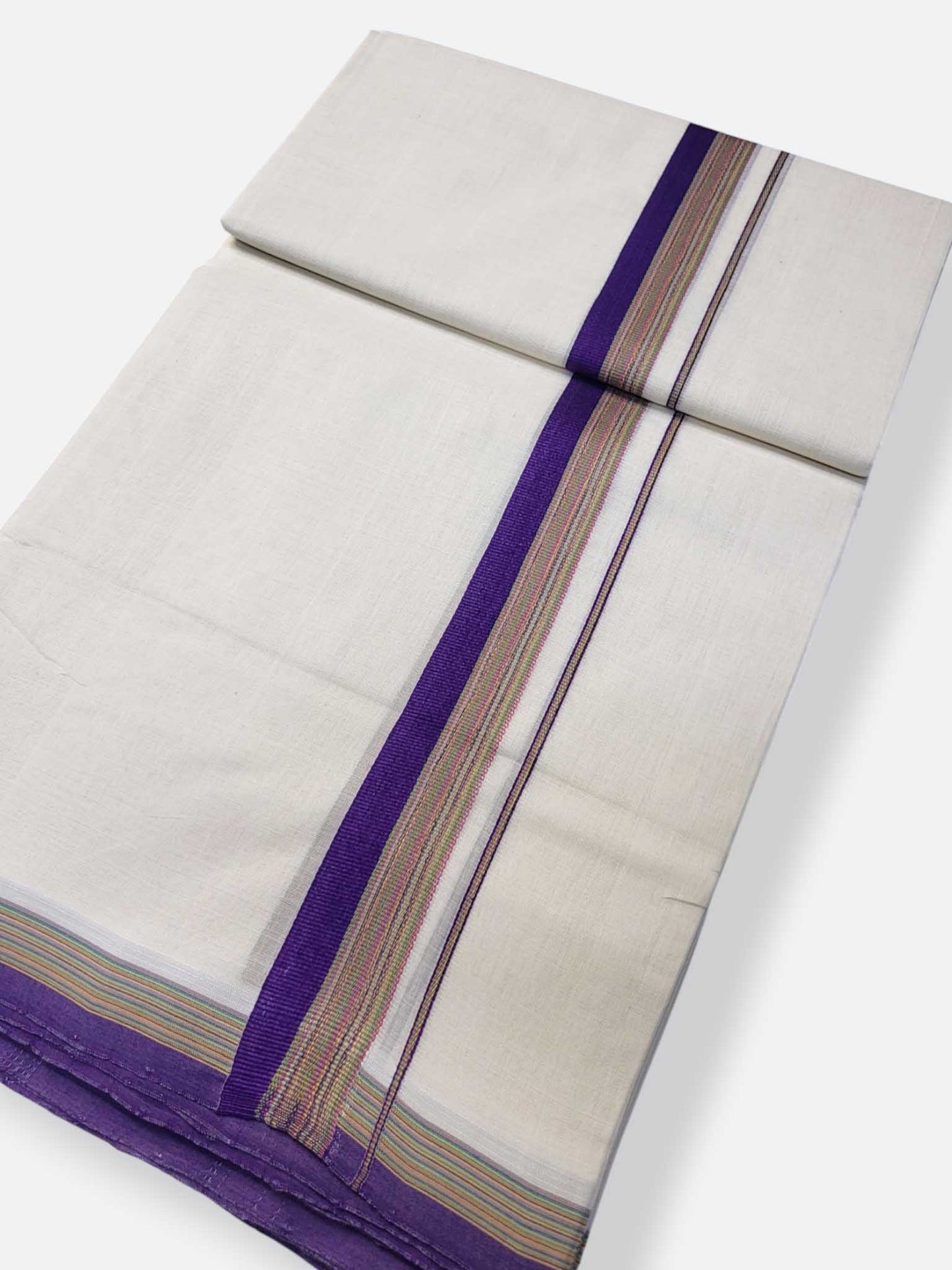 Kerala Premium Balaramapuram Handloom Dhoti/Mundu for Men