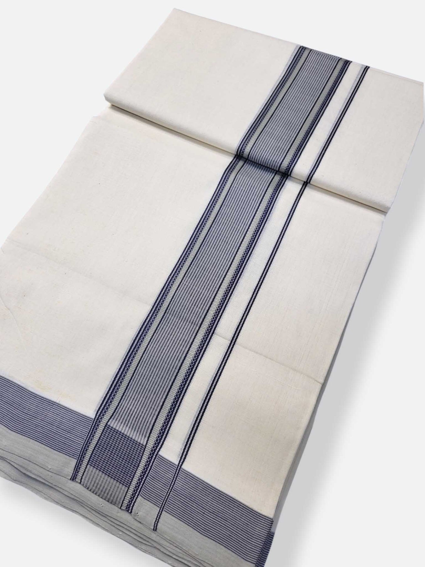 Kerala Premium Balaramapuram Handloom Dhoti/Mundu for Men