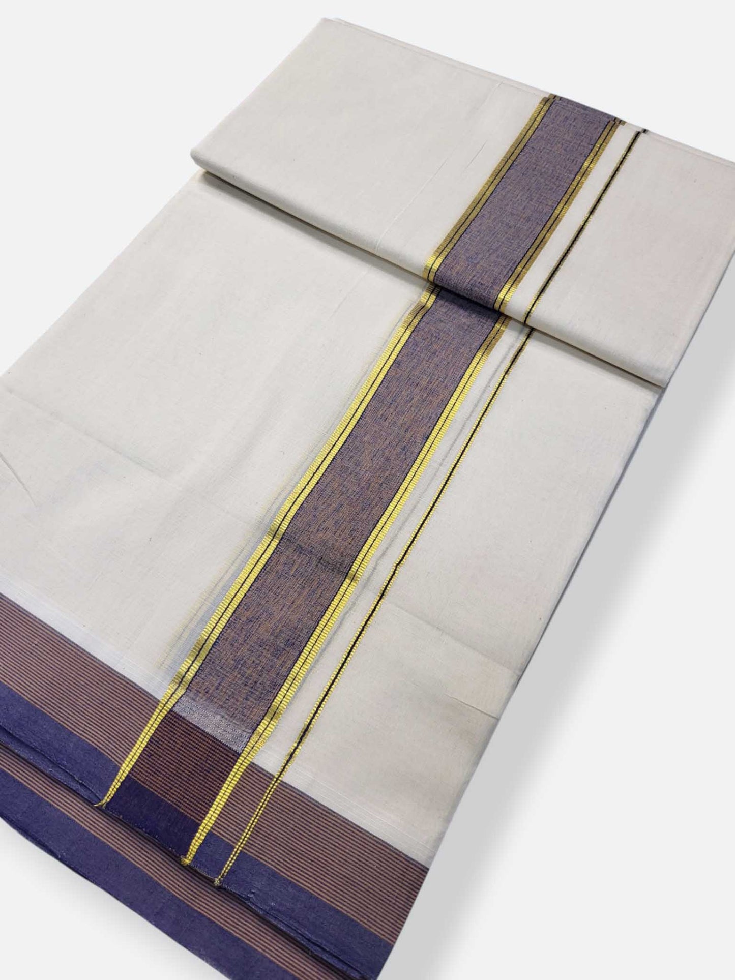 Kerala Premium Balaramapuram Handloom Dhoti/Mundu for Men