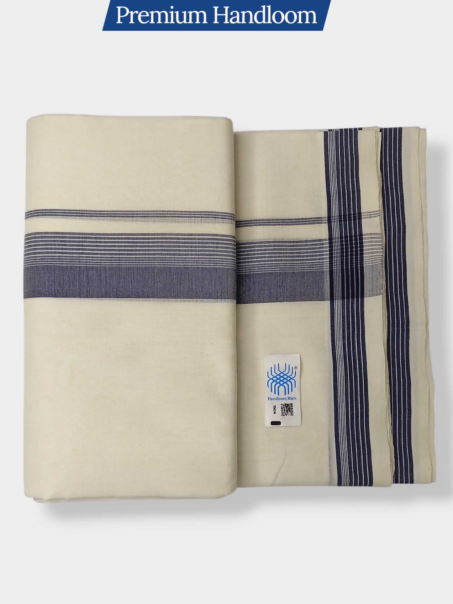 Kerala Premium Balaramapuram Handloom Dhoti/Mundu for Men