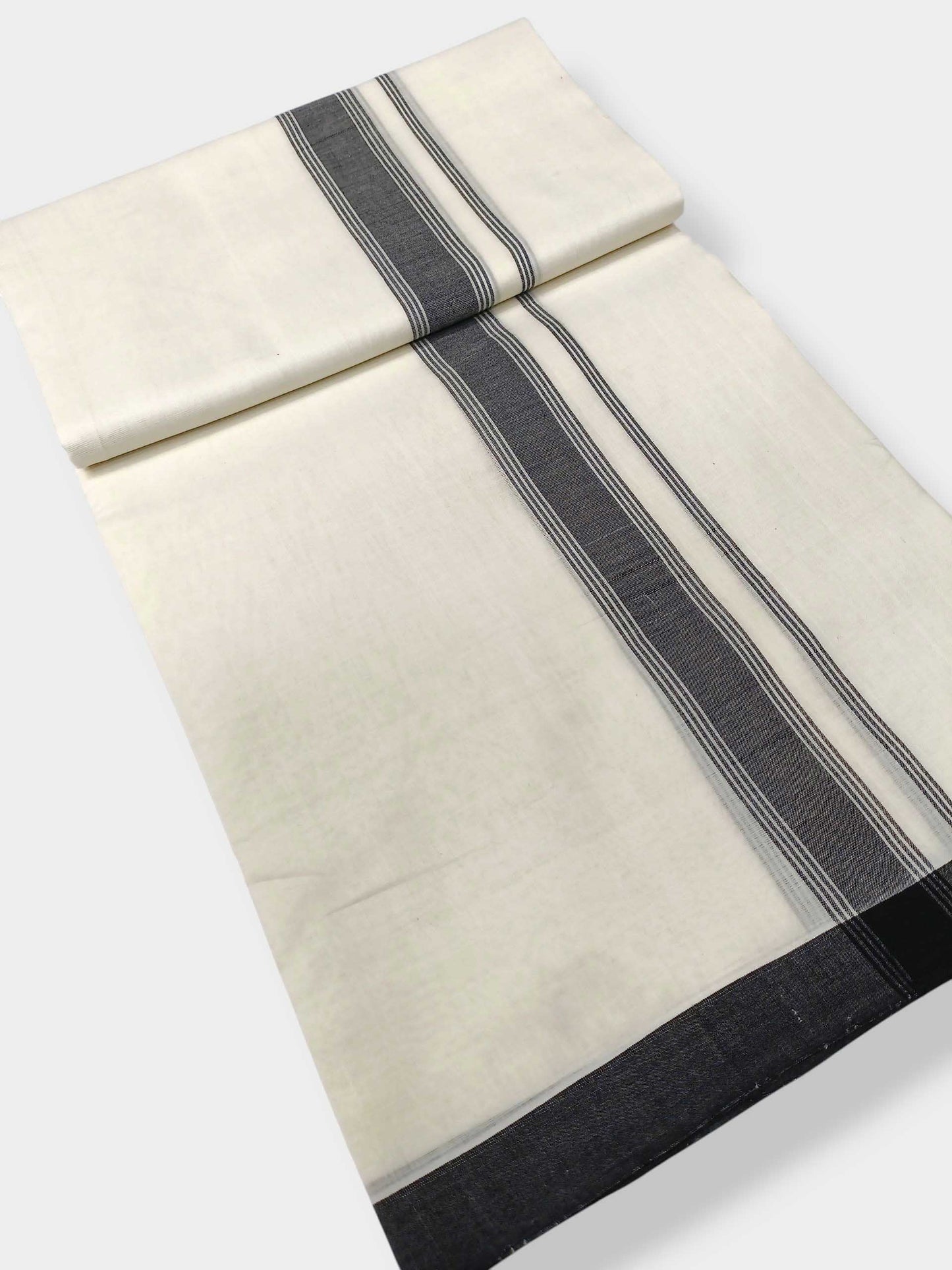 Kerala Premium Balaramapuram Handloom Dhoti/Mundu for Men