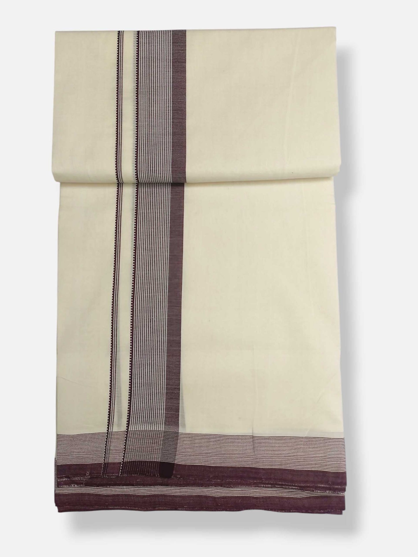 Kerala Premium Balaramapuram Handloom Dhoti/Mundu for Men