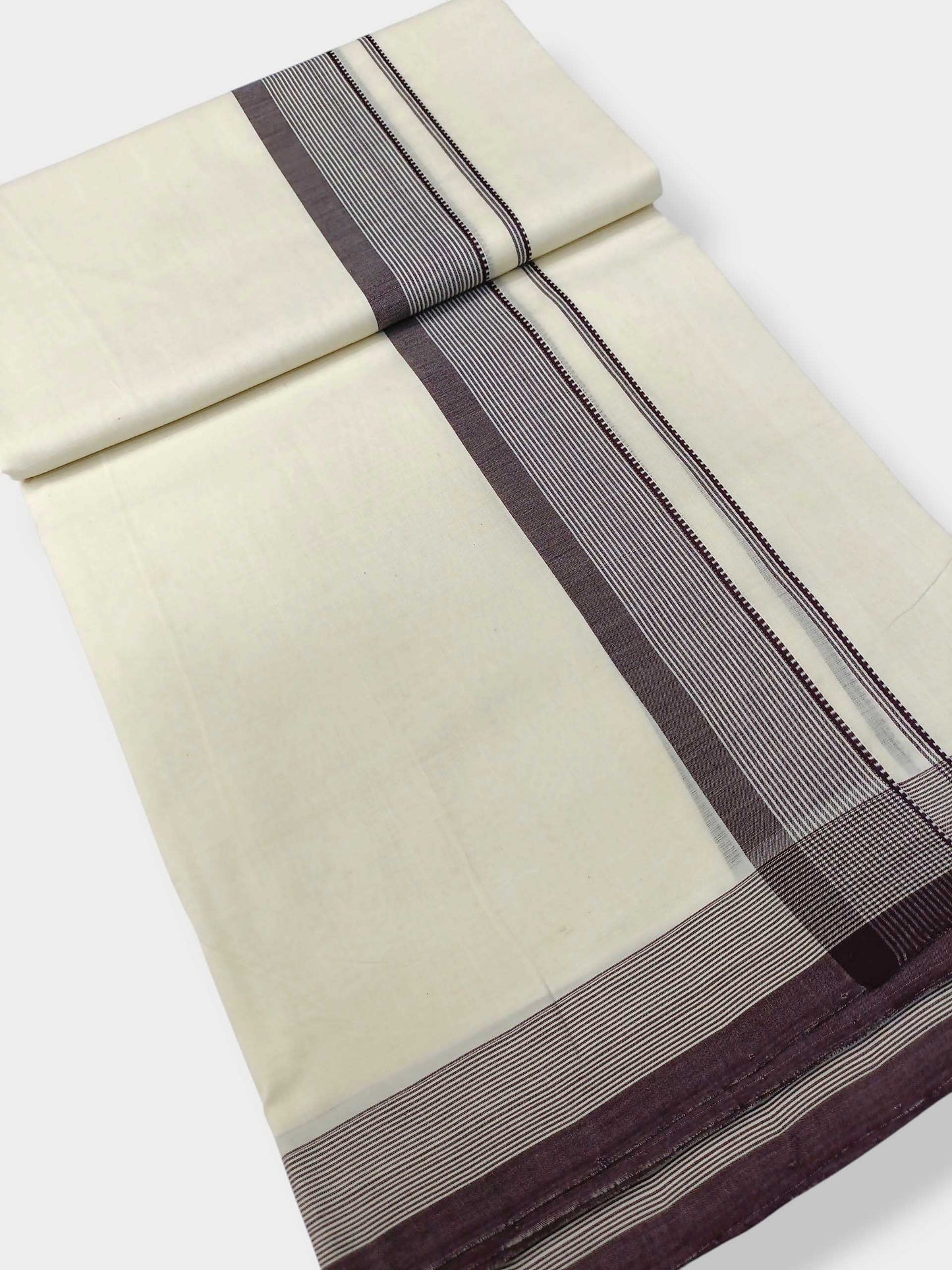 Kerala Premium Balaramapuram Handloom Dhoti/Mundu for Men