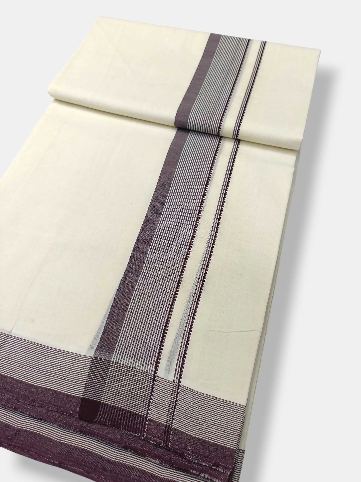 Kerala Premium Balaramapuram Handloom Dhoti/Mundu for Men