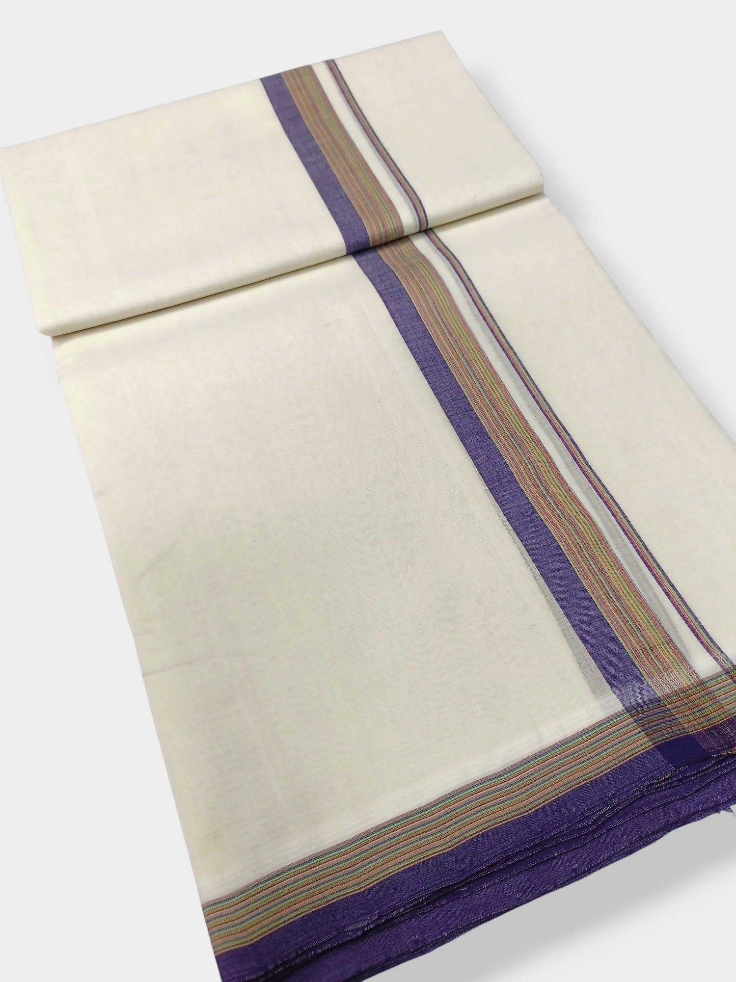 Kerala Premium Balaramapuram Handloom Dhoti/Mundu for Men