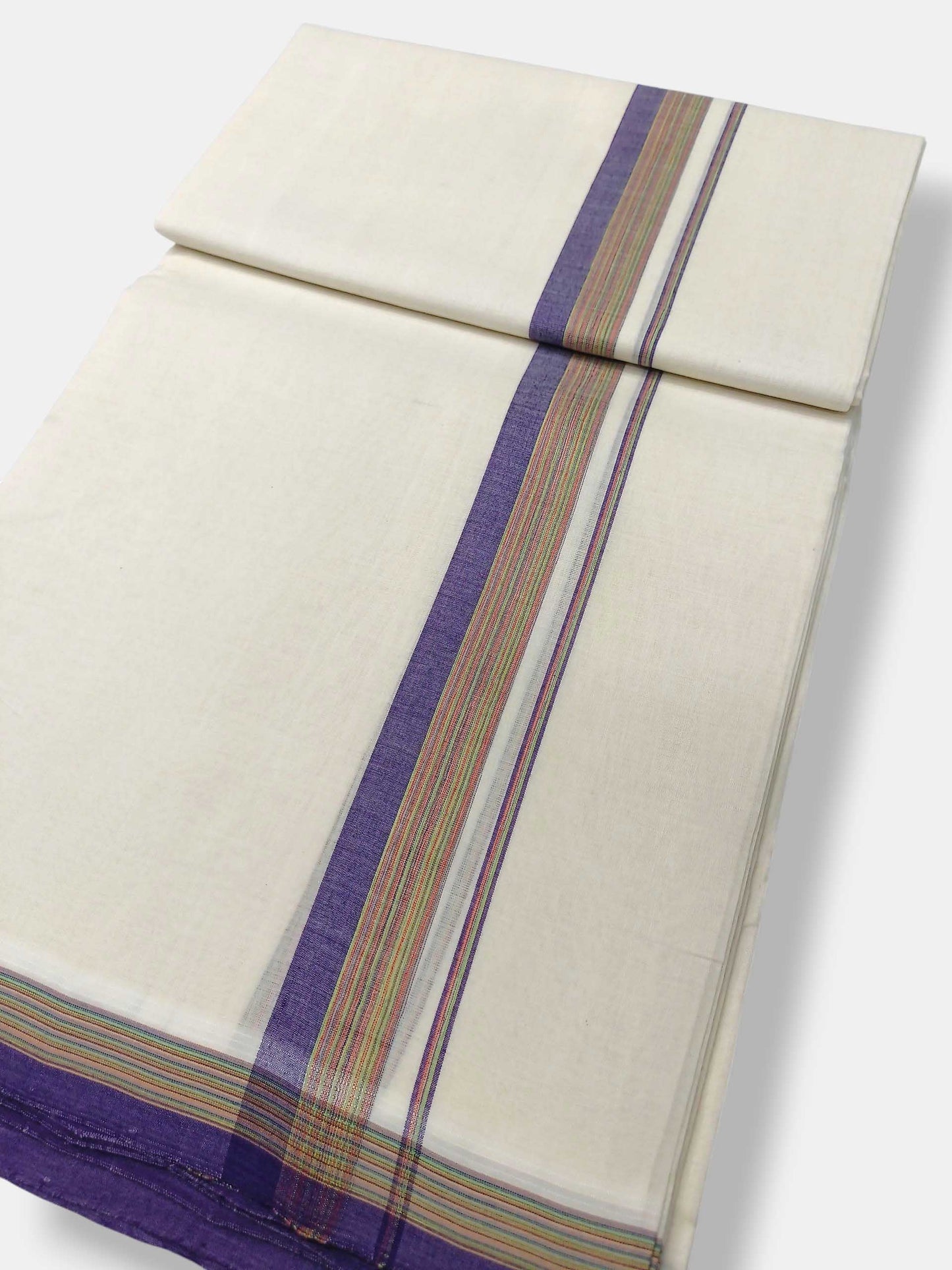 Kerala Premium Balaramapuram Handloom Dhoti/Mundu for Men