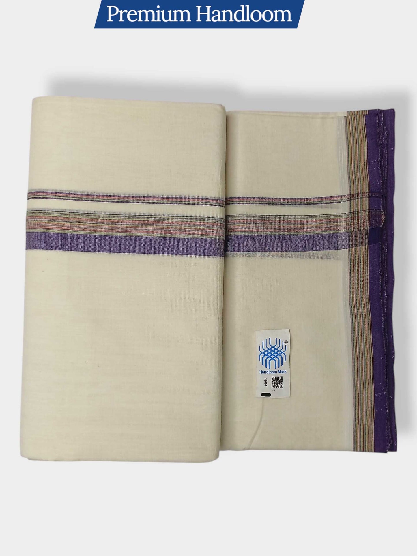 Kerala Premium Balaramapuram Handloom Dhoti/Mundu for Men