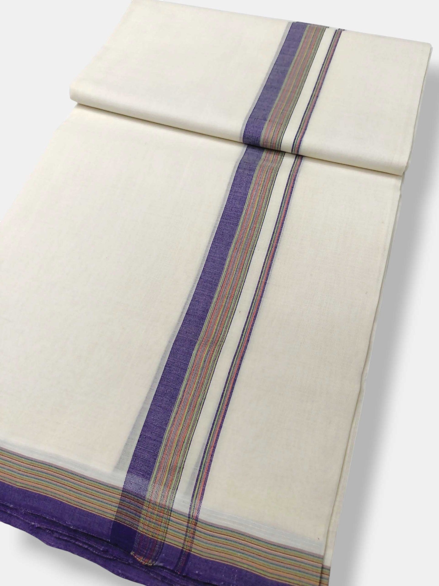 Kerala Premium Balaramapuram Handloom Dhoti/Mundu for Men