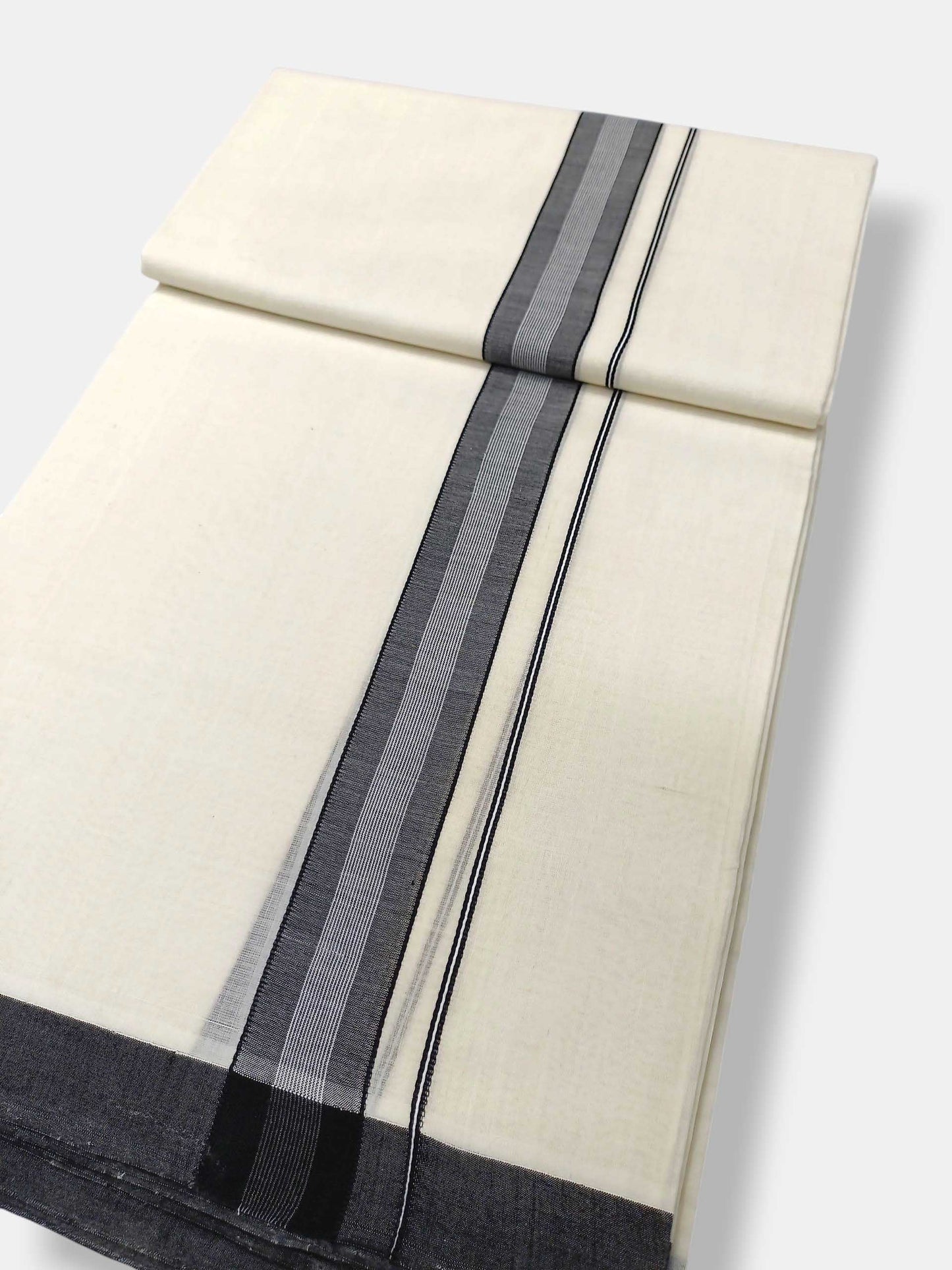Kerala Premium Balaramapuram Handloom Dhoti/Mundu for Men