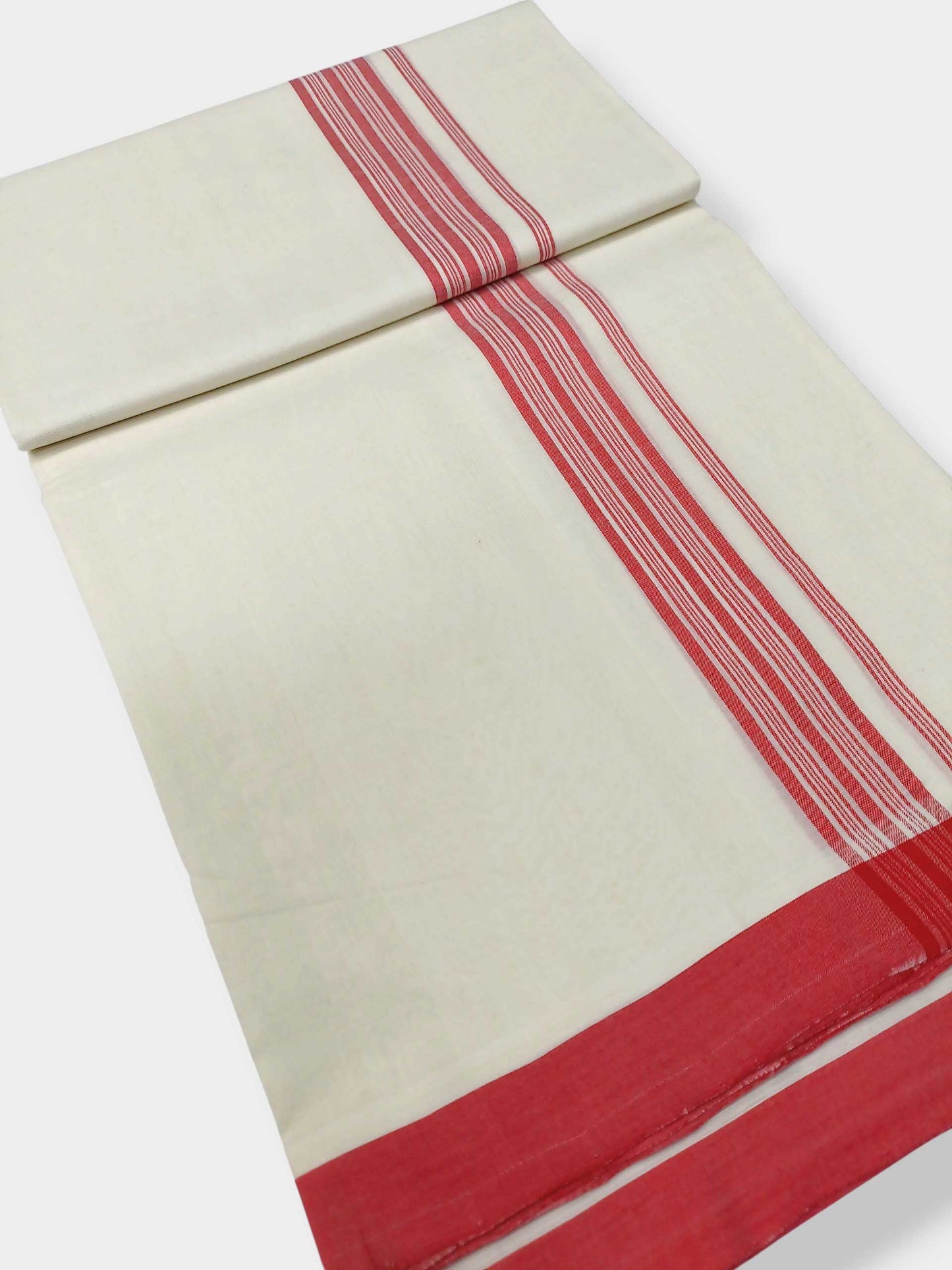 Kerala Premium Balaramapuram Handloom Dhoti/Mundu for Men
