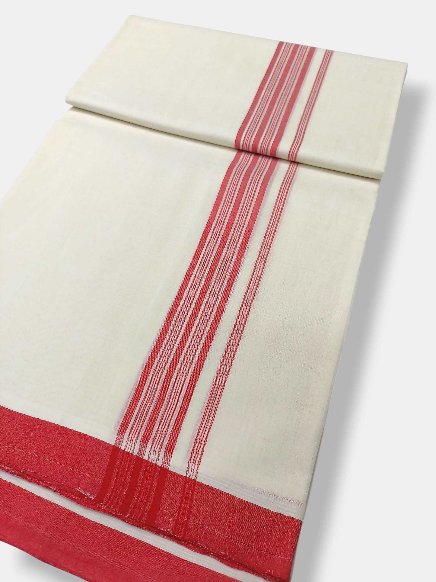Kerala Premium Balaramapuram Handloom Dhoti/Mundu for Men