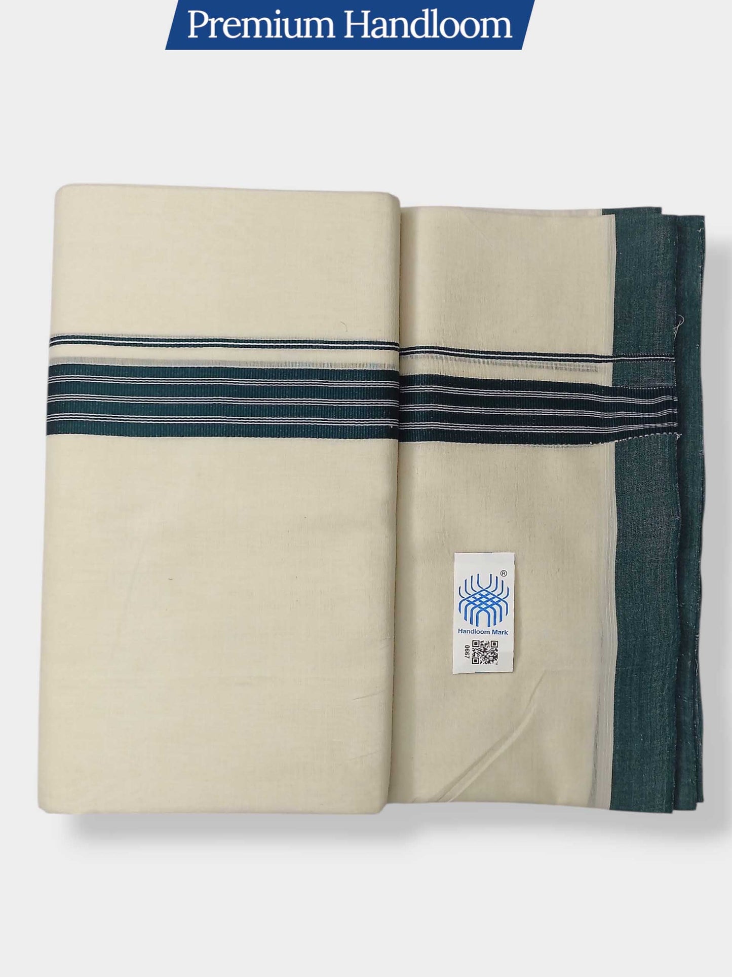 Kerala Premium Balaramapuram Handloom Dhoti/Mundu for Men