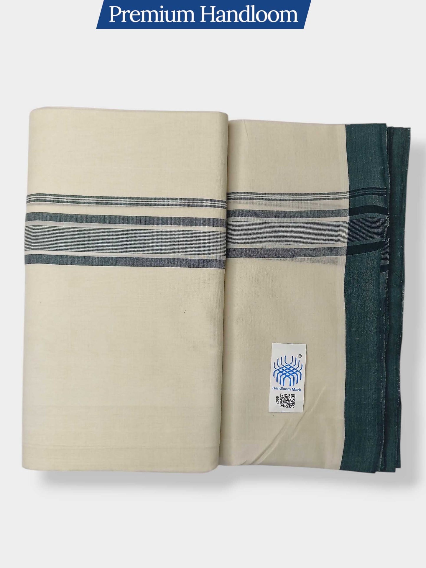 Kerala Premium Balaramapuram Handloom Dhoti/Mundu for Men