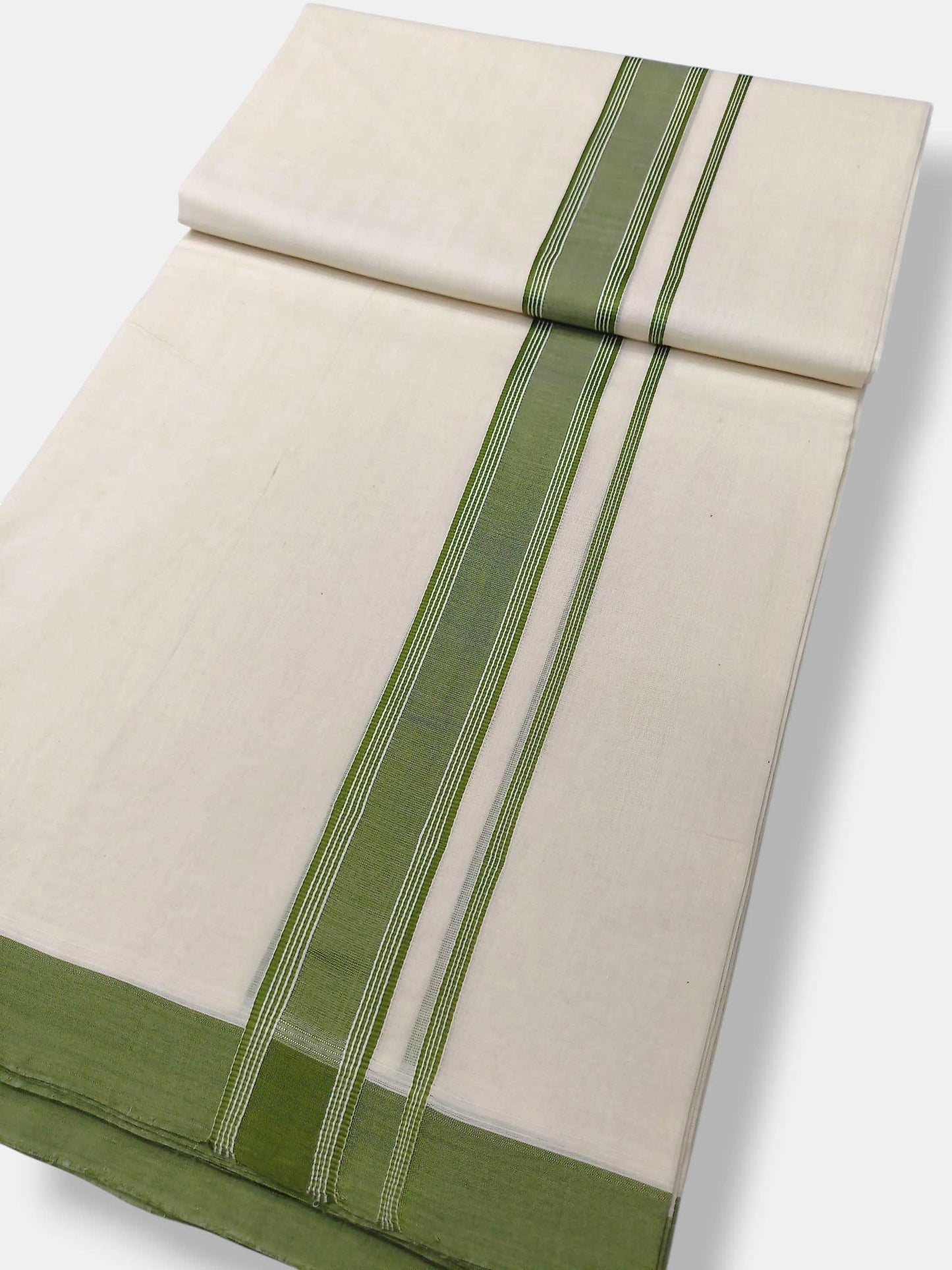 Kerala Premium Balaramapuram Handloom Dhoti/Mundu for Men