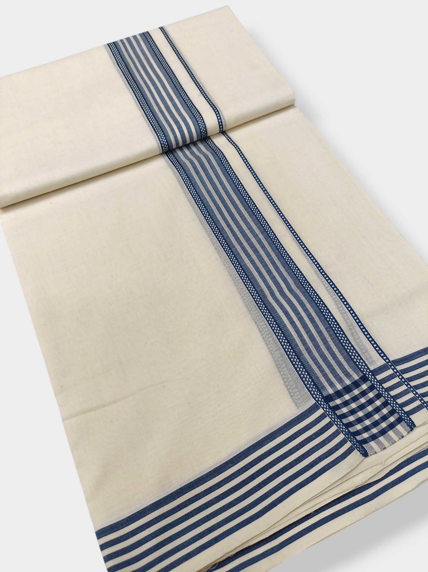 Kerala Premium Balaramapuram Handloom Dhoti/Mundu for Men
