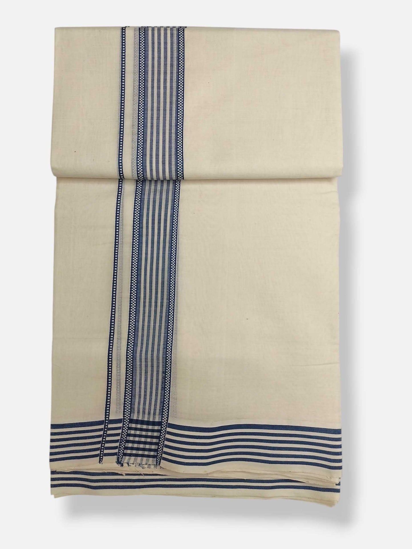 Kerala Premium Balaramapuram Handloom Dhoti/Mundu for Men