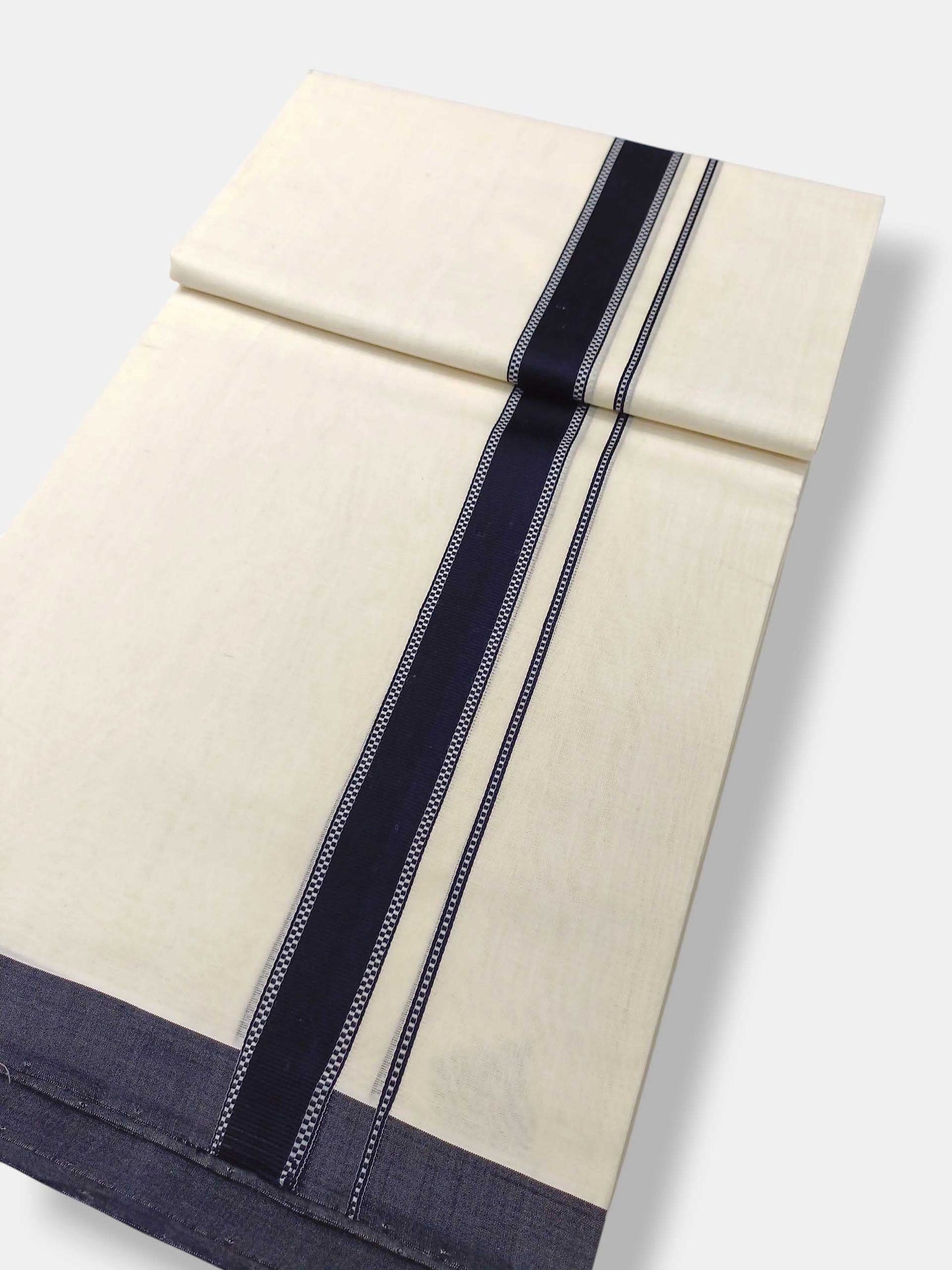 Kerala Premium Balaramapuram Handloom Dhoti/Mundu for Men