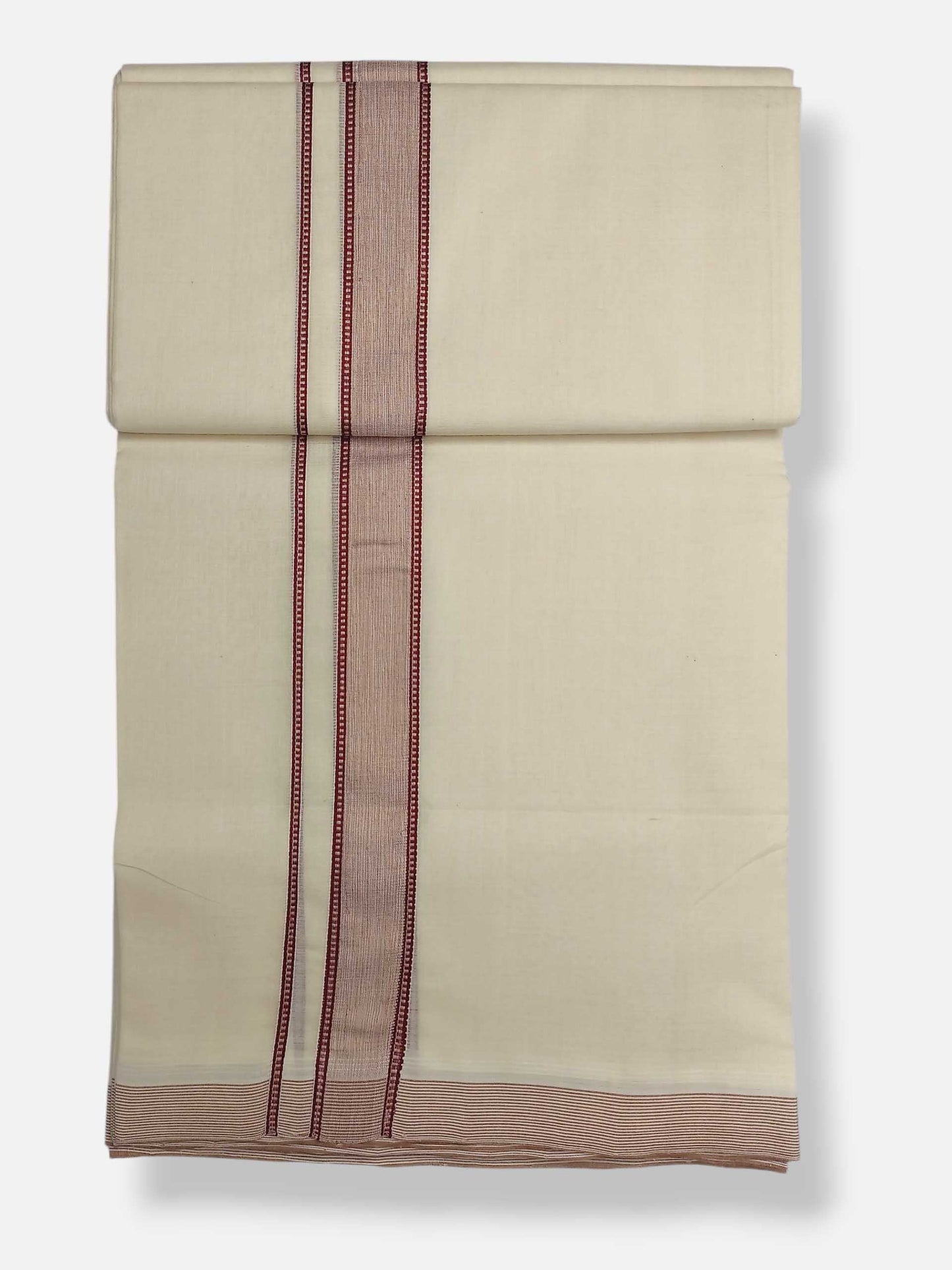 Kerala Premium Balaramapuram Handloom Dhoti/Mundu for Men