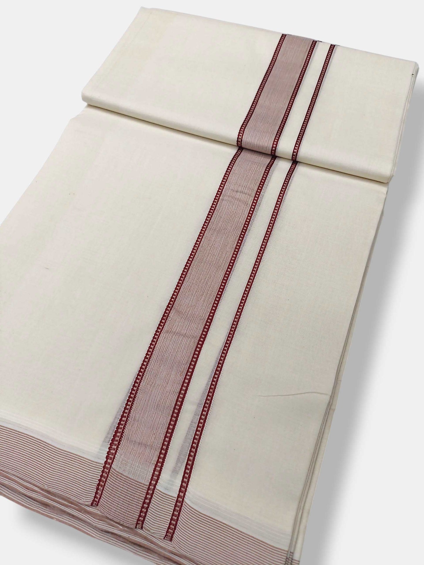 Kerala Premium Balaramapuram Handloom Dhoti/Mundu for Men