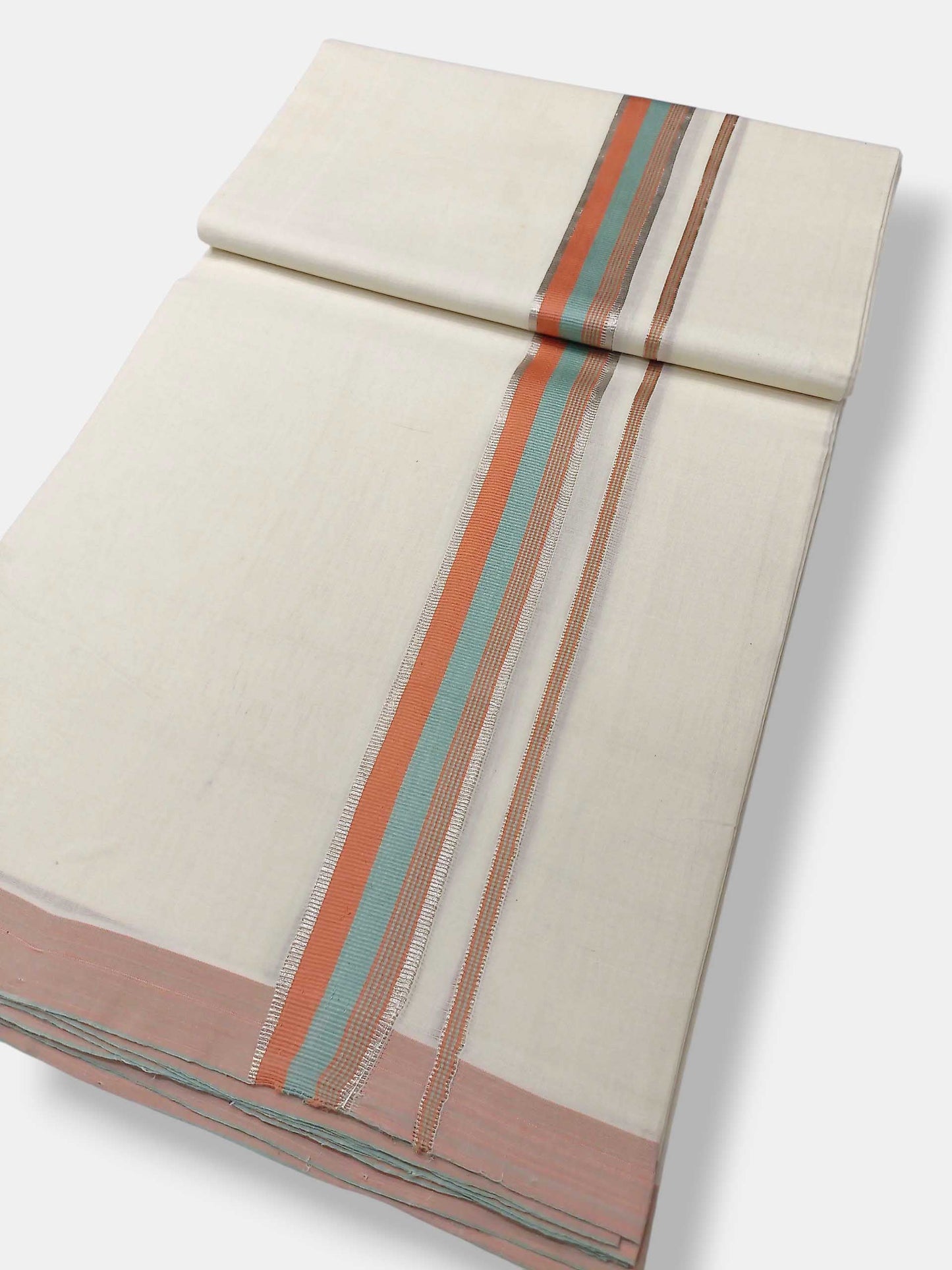 Kerala Premium Balaramapuram Handloom Dhoti/Mundu for Men