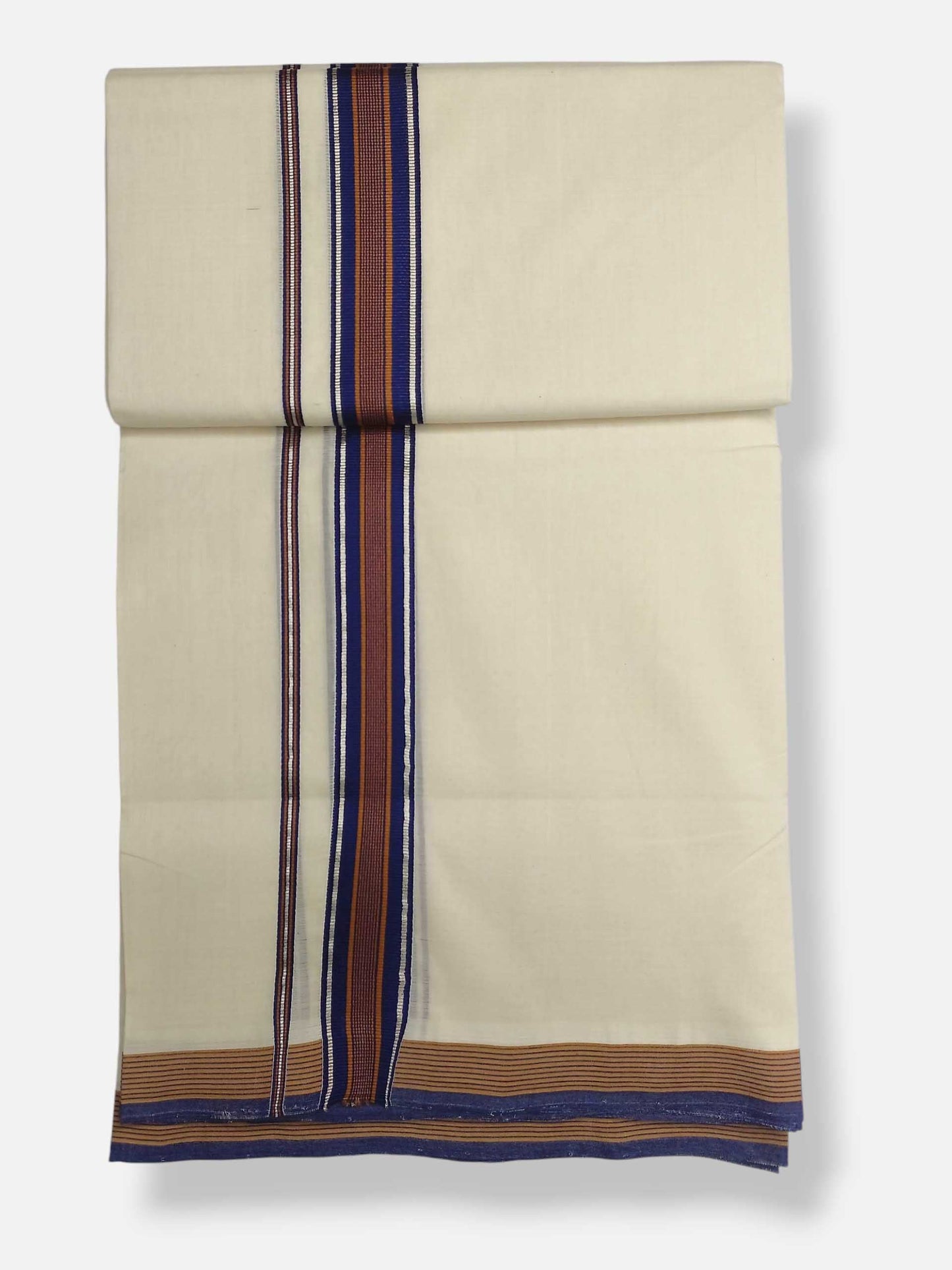Kerala Premium Balaramapuram Handloom Dhoti/Mundu for Men