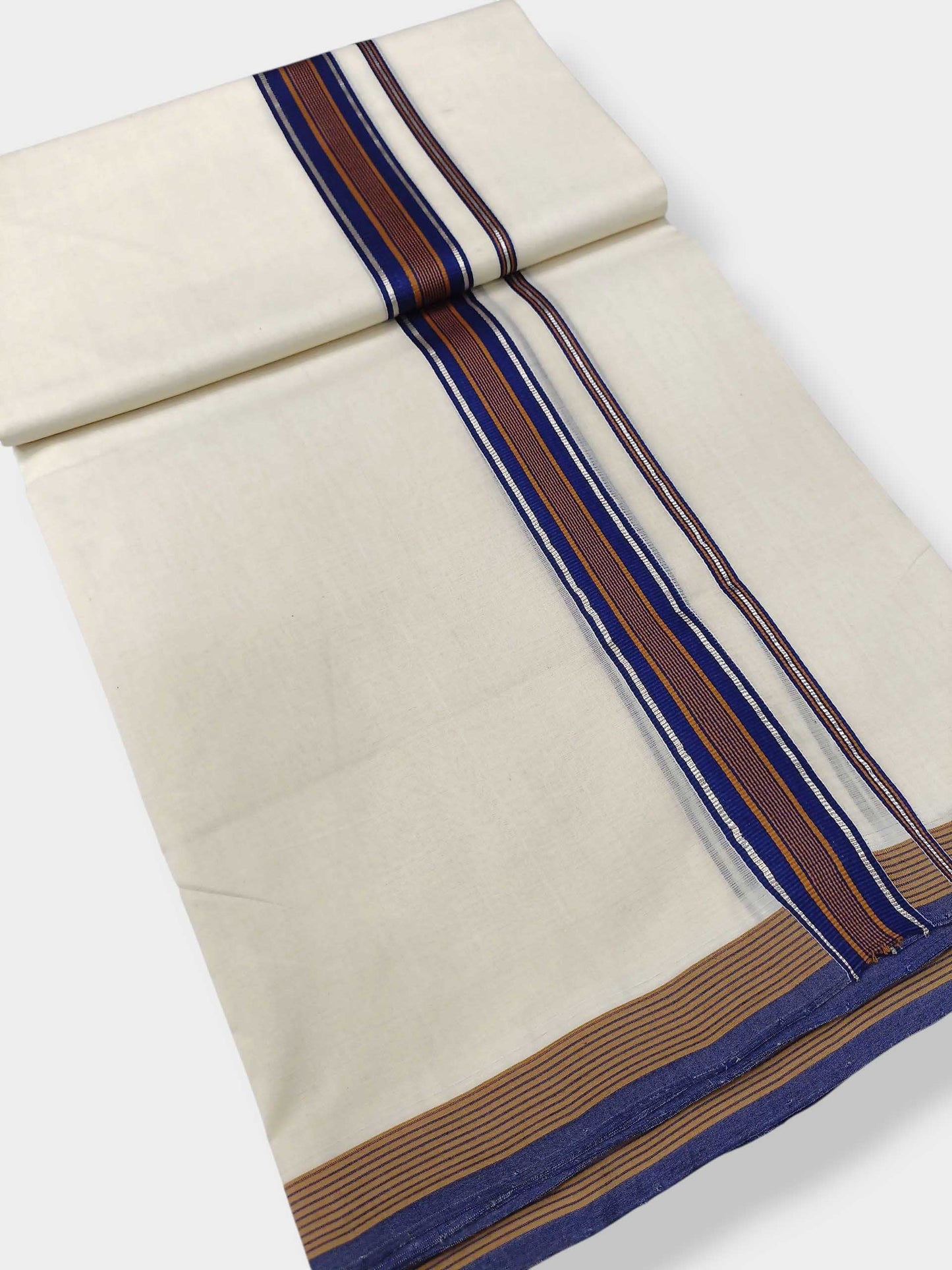 Kerala Premium Balaramapuram Handloom Dhoti/Mundu for Men