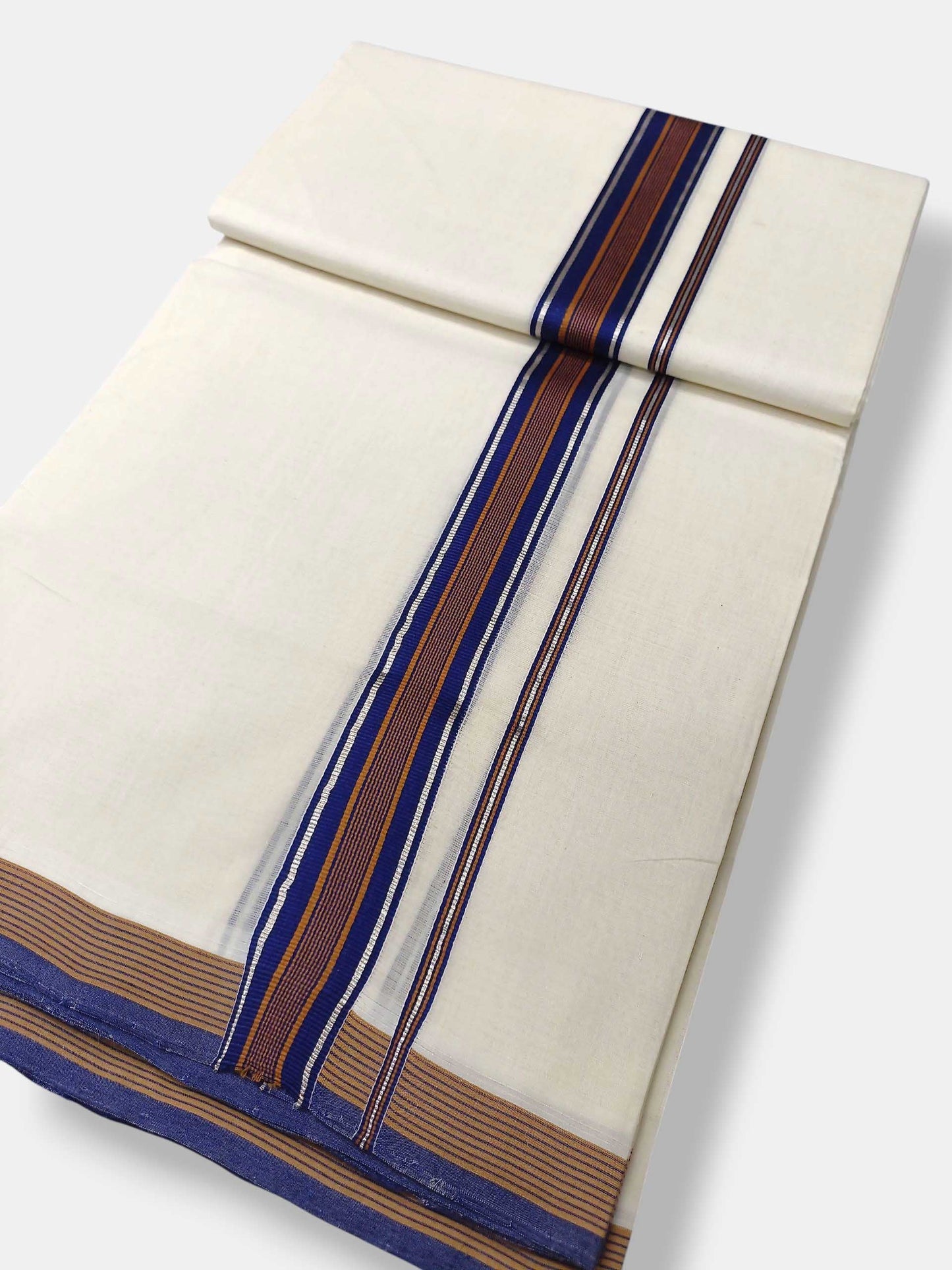 Kerala Premium Balaramapuram Handloom Dhoti/Mundu for Men