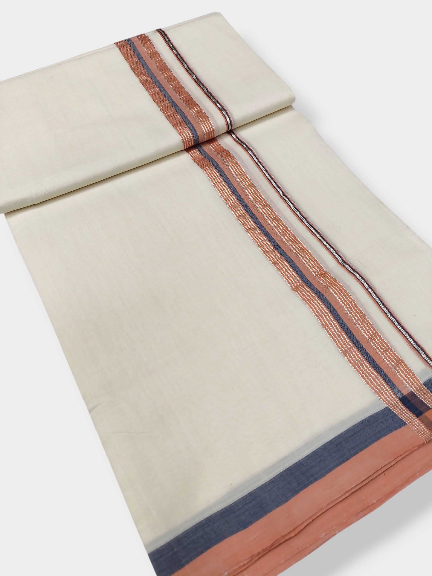 Kerala Premium Balaramapuram Handloom Dhoti/Mundu for Men