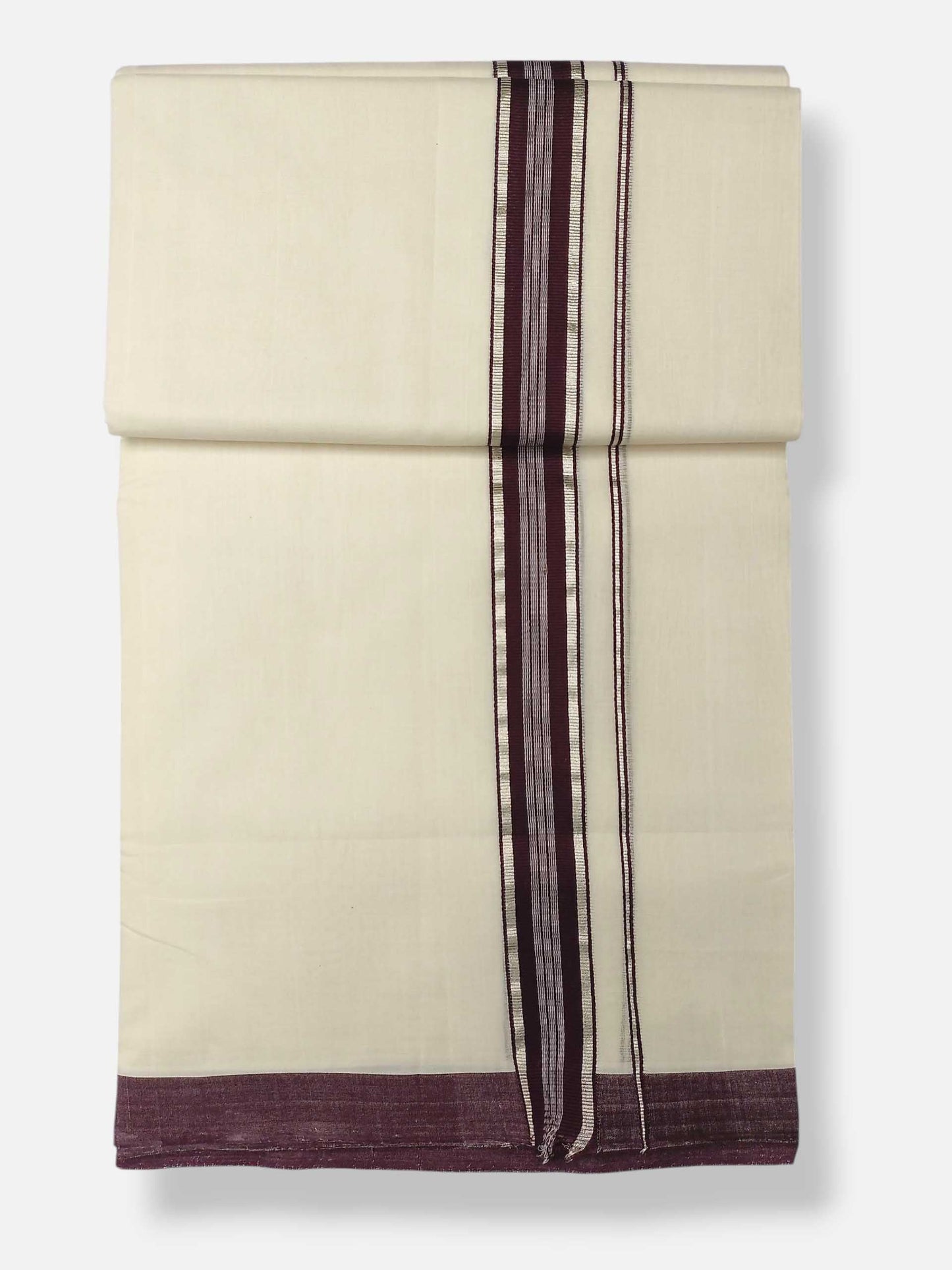 Kerala Premium Balaramapuram Handloom Dhoti/Mundu for Men