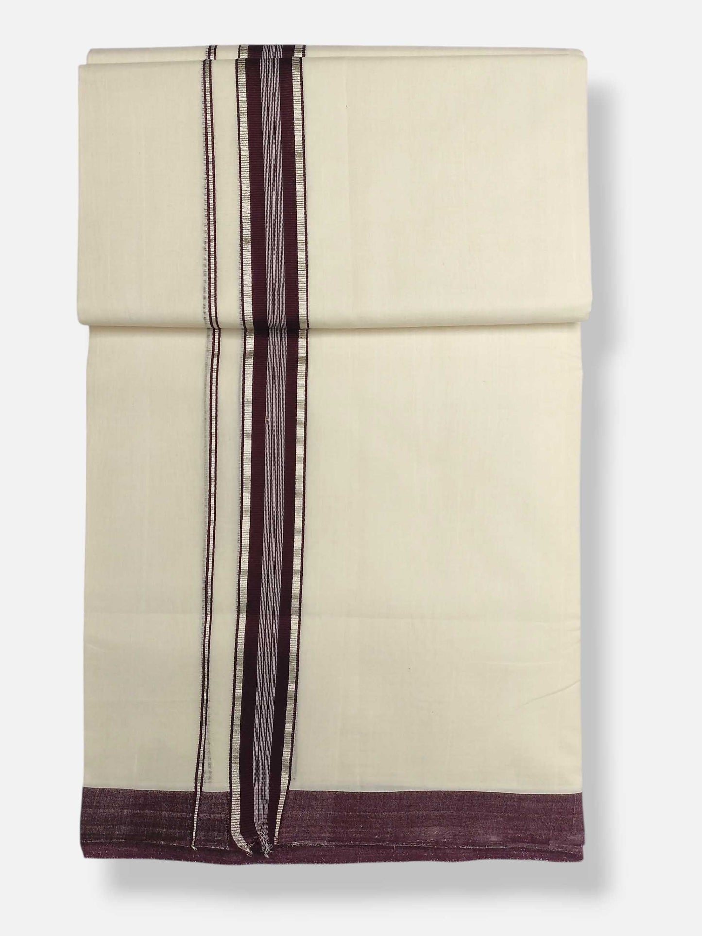 Kerala Premium Balaramapuram Handloom Dhoti/Mundu for Men