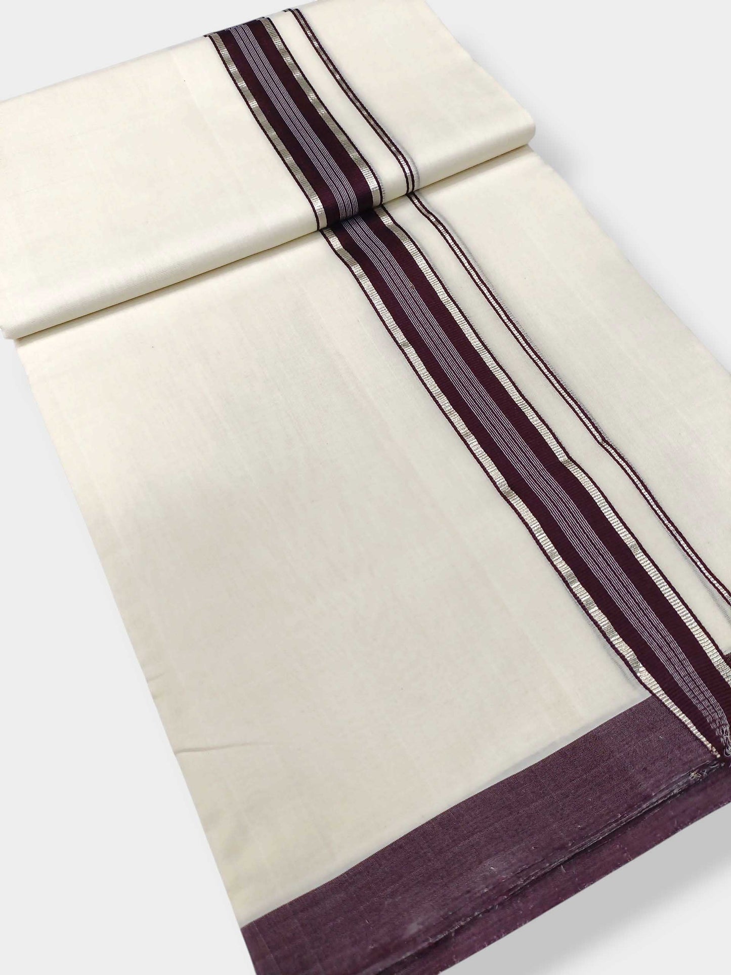 Kerala Premium Balaramapuram Handloom Dhoti/Mundu for Men