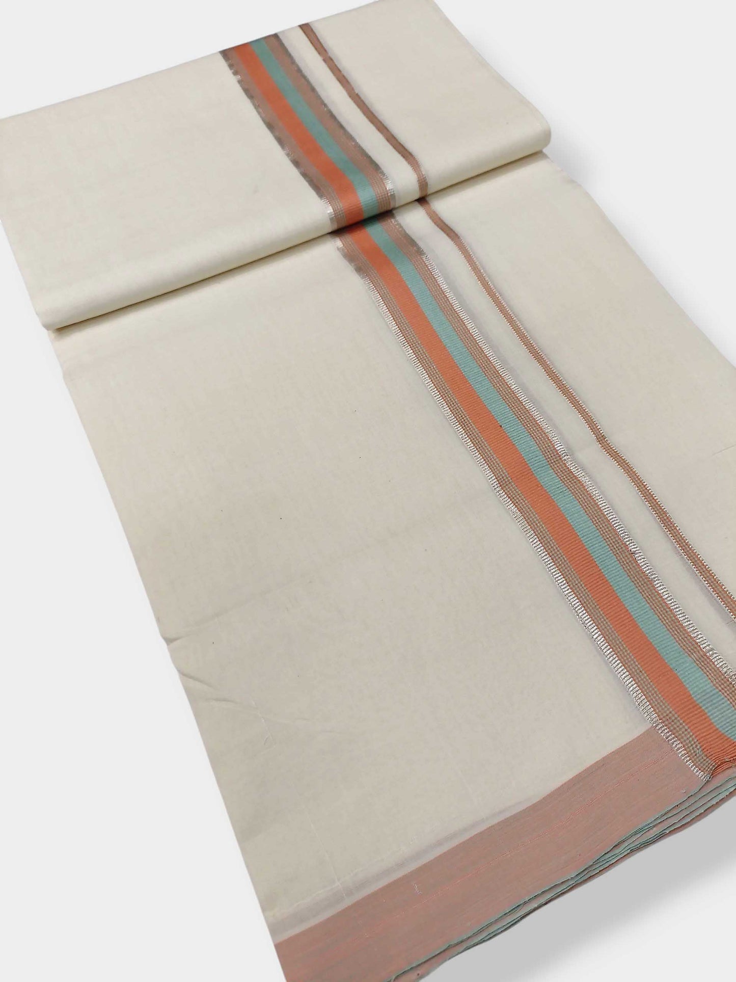 Kerala Premium Balaramapuram Handloom Dhoti/Mundu for Men