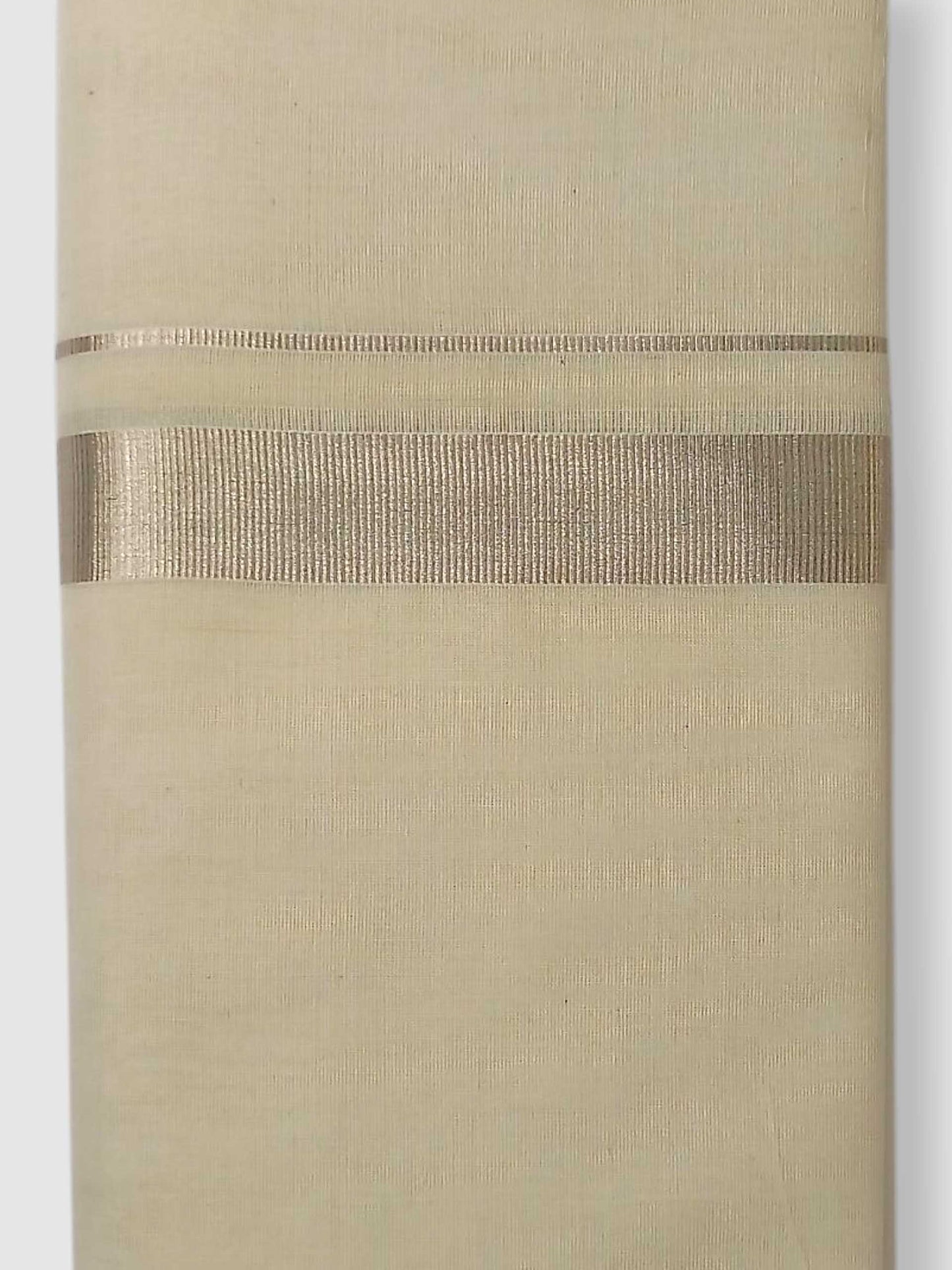 Original Balaramapuram Handloom Kasavu Mundu for Men