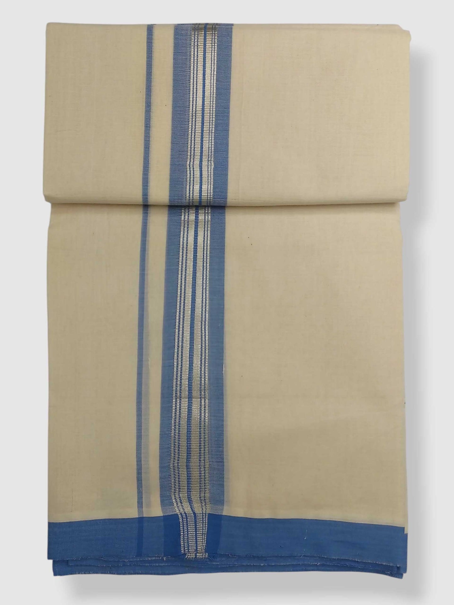 Kerala Balaramapuram Pure Cotton Handloom Mundu/Dhoti