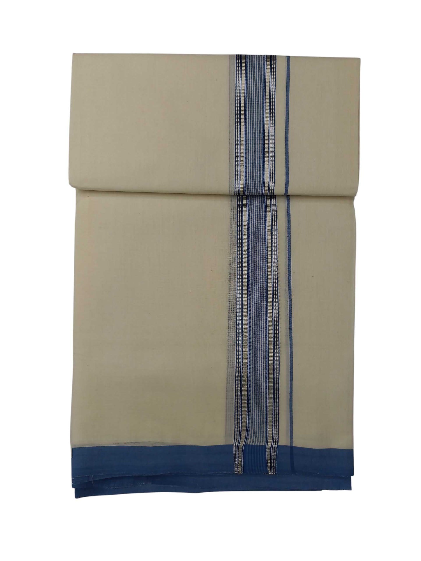 Kerala Balaramapuram Pure Cotton Handloom Mundu/Dhoti