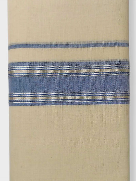 Kerala Balaramapuram Pure Cotton Handloom Mundu/Dhoti